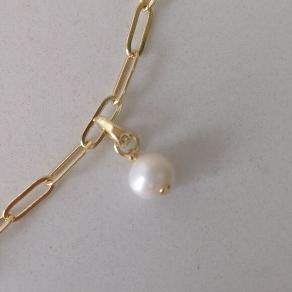 Aqua pearl charm - Picture 4 of 6